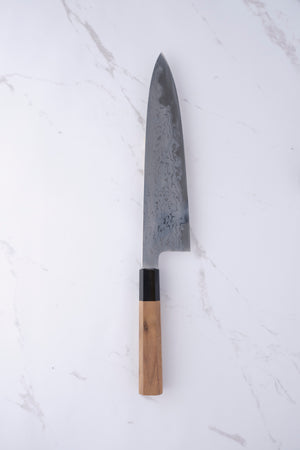 Hatsukokoro Komorebi Damascus Aogami-1 - 210mm Chef's Knife