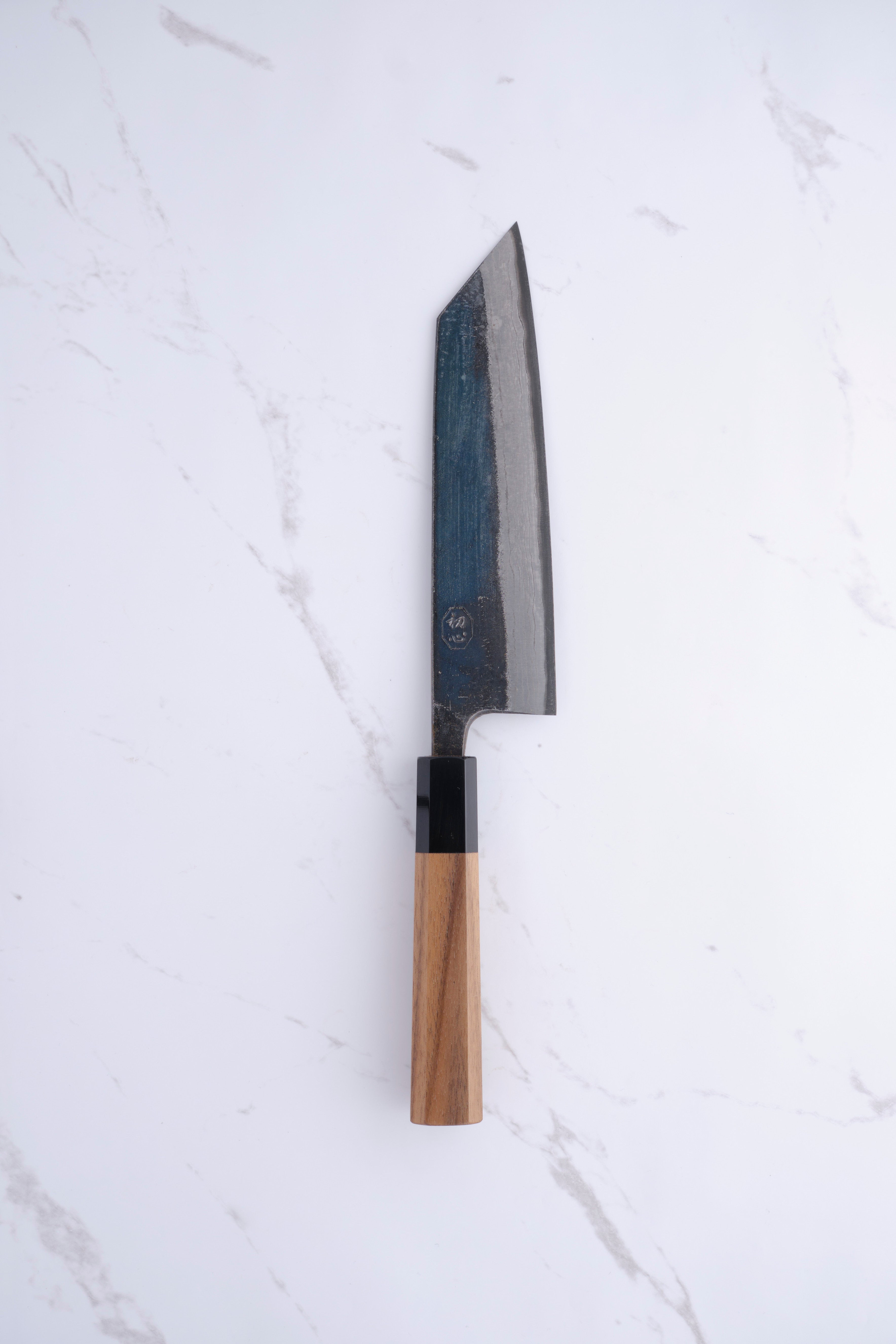 Hatsukokoro Kumokage 180 mm Bunka Blue-2