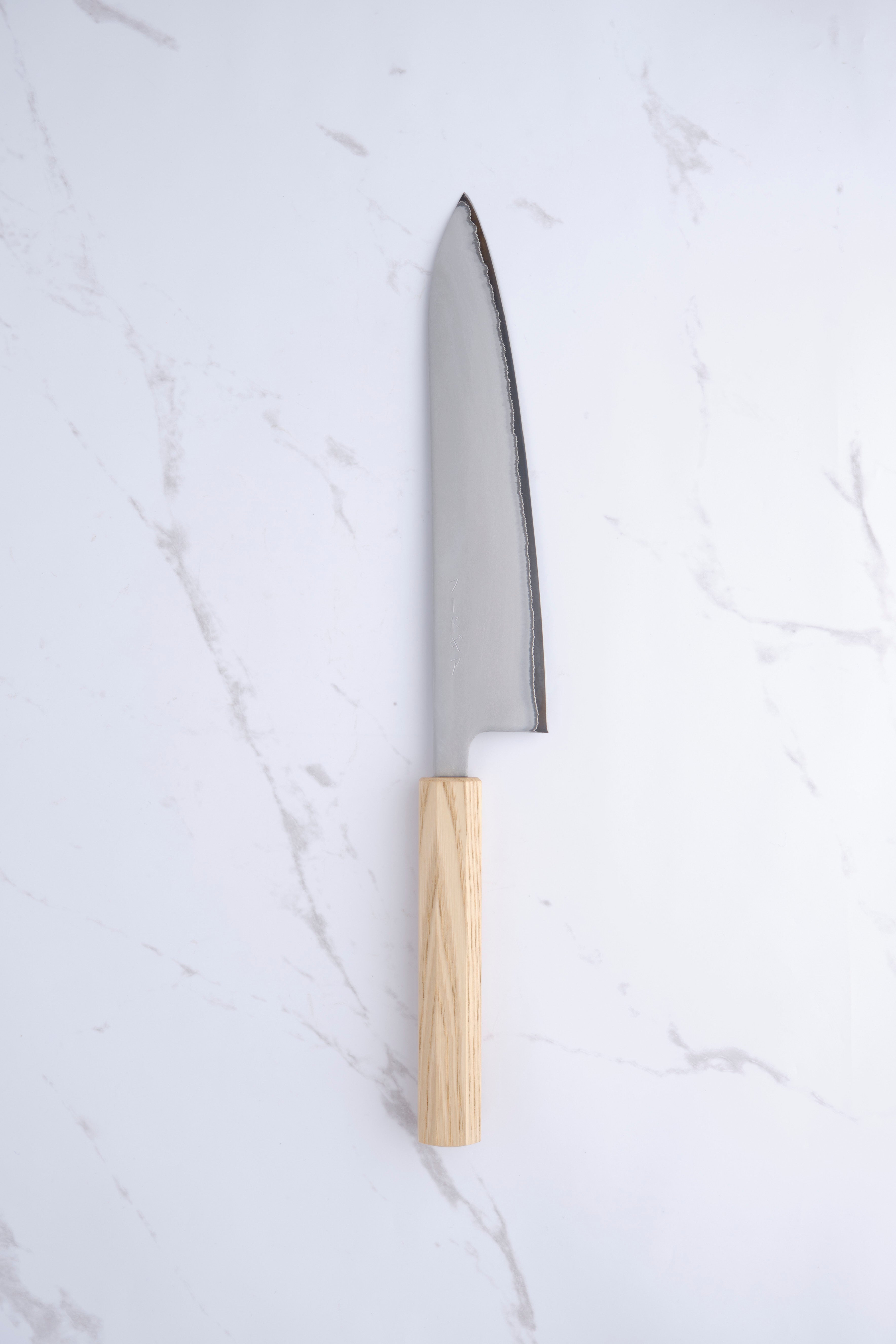 Foodgear Hamono 210 mm Weiß #1 Gyuto – Khii-Kastanie