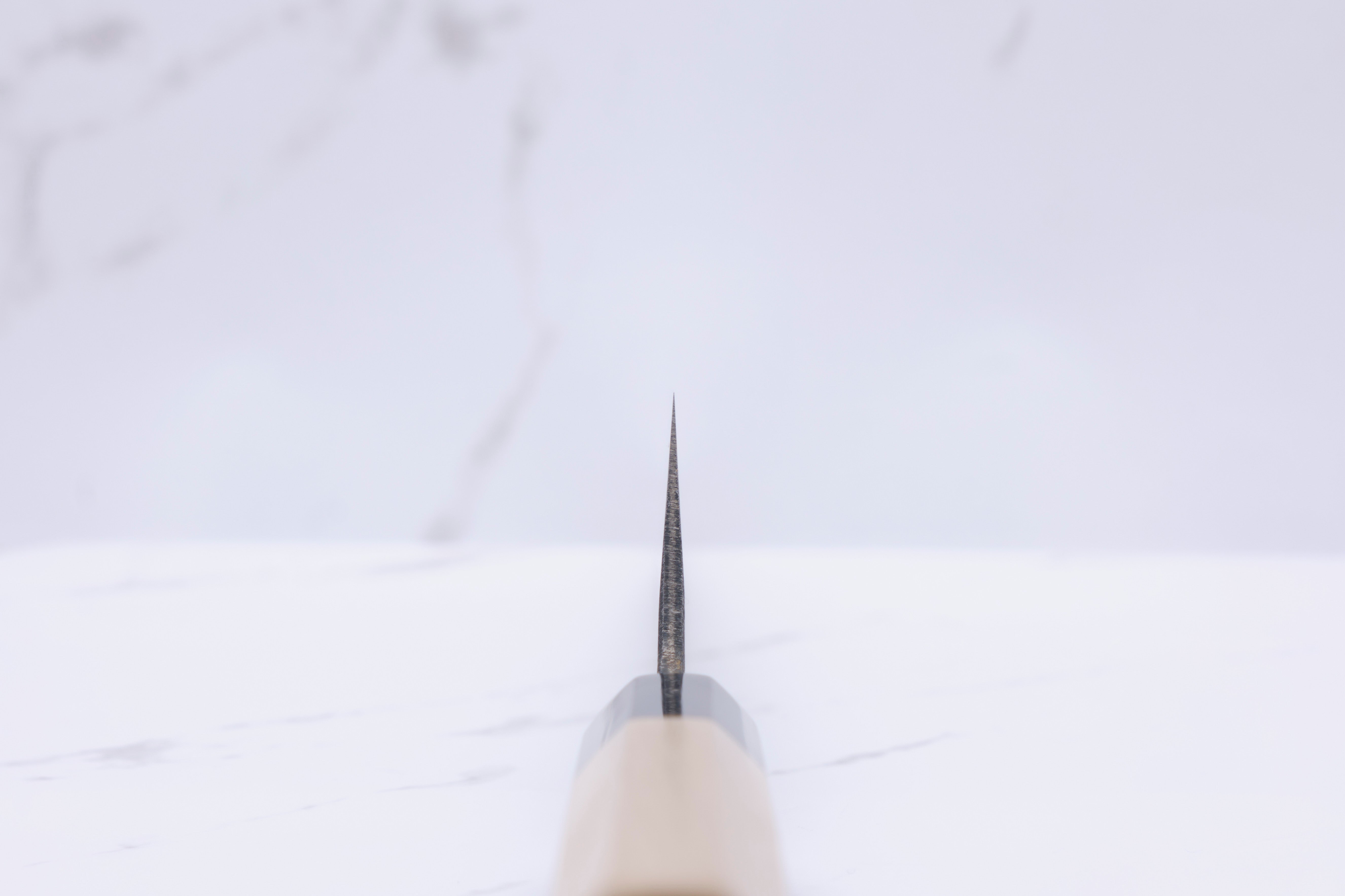 Sakai Kikumori Kikuzuki KU Weiß 2 Gyuto 210mm.