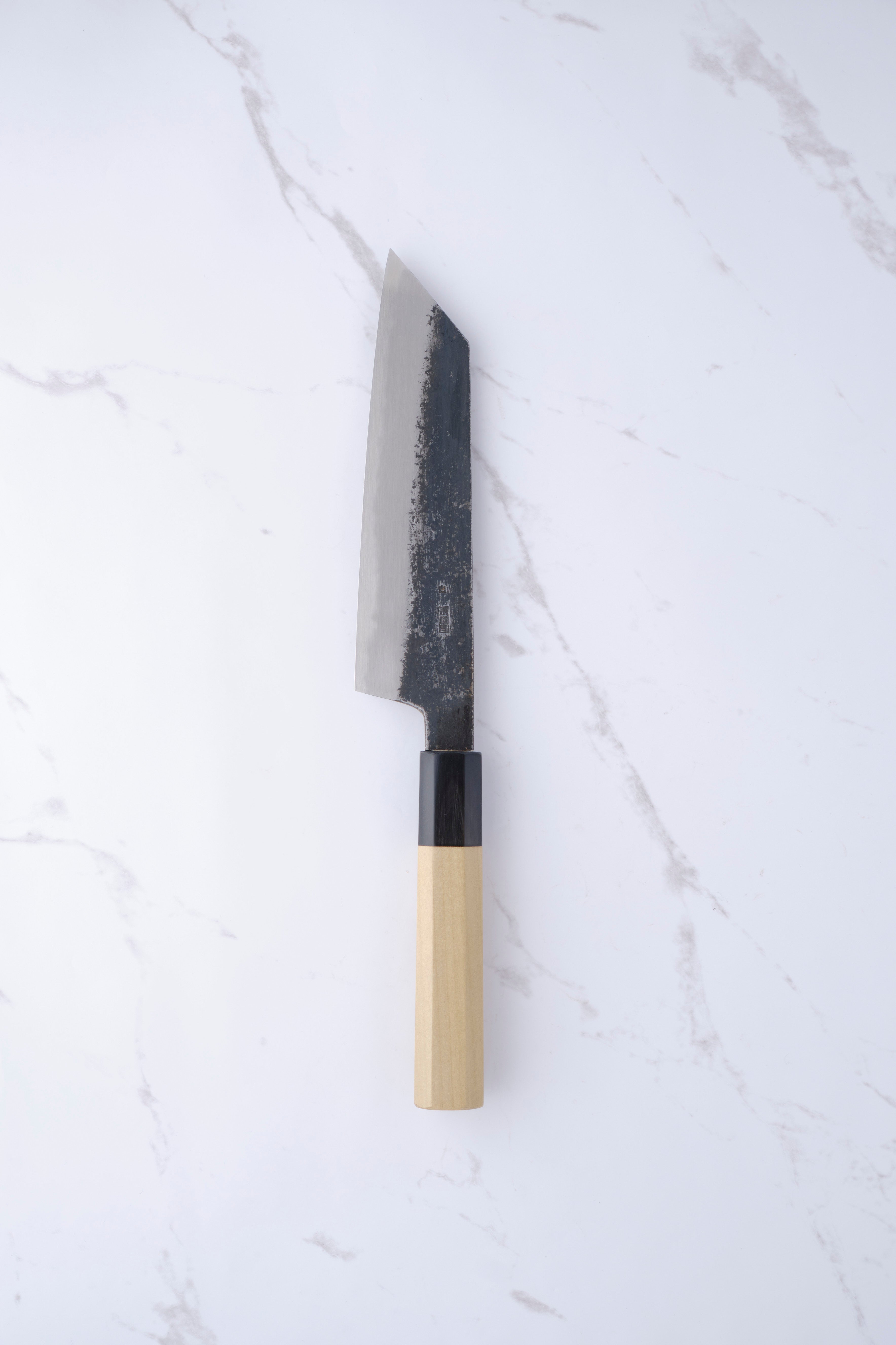 Sakai Kikumori Kikuzuki KU Weiß 2 Bunka 180mm.