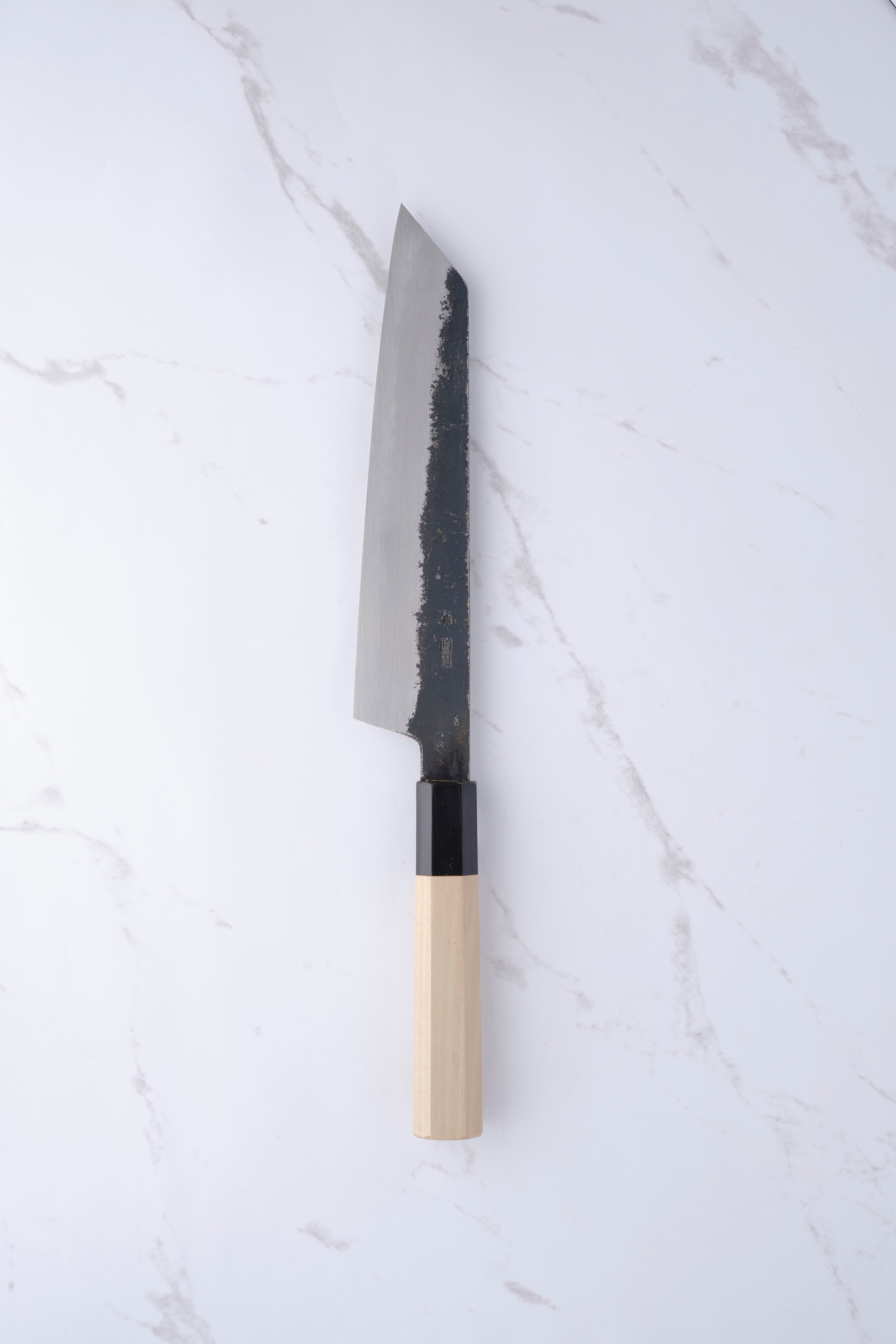 Sakai Kikumori Kikuzuki KU White 2 Kiritsuke Gyuto 240mm.