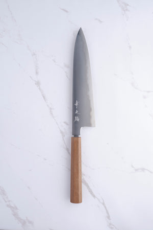 Konosuke WT Shirogami 2 Walnuss - 225 mm Gyuto