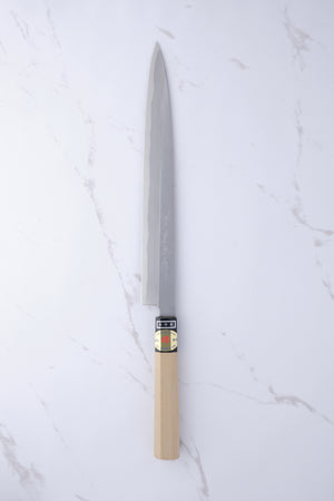 270mm Left-Yanagiba Blue-2